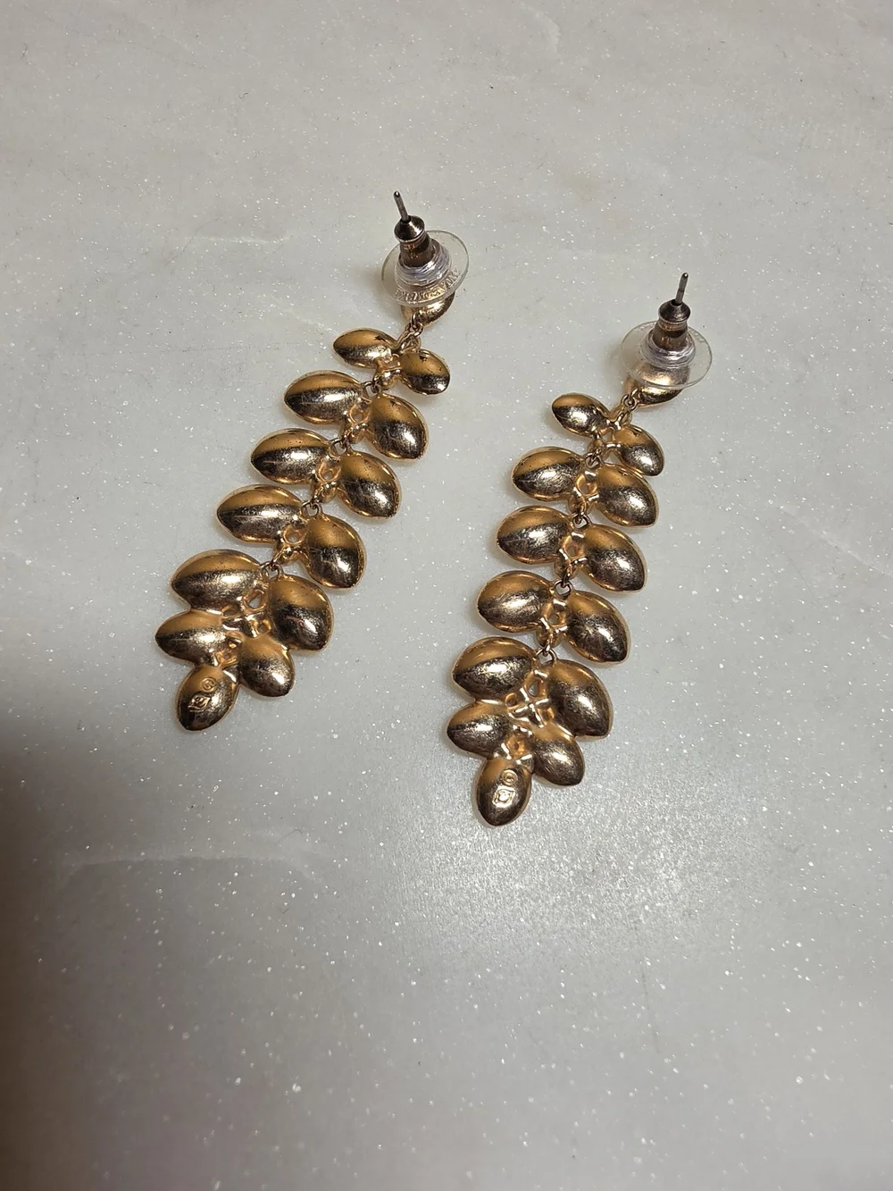 Swarovski Earrings - White/Silver Sparkle - Picture 3 of 5